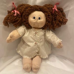 Vintage Alexis Made in USA Two Piece Set on Handmade Cabbage Patch Style Doll